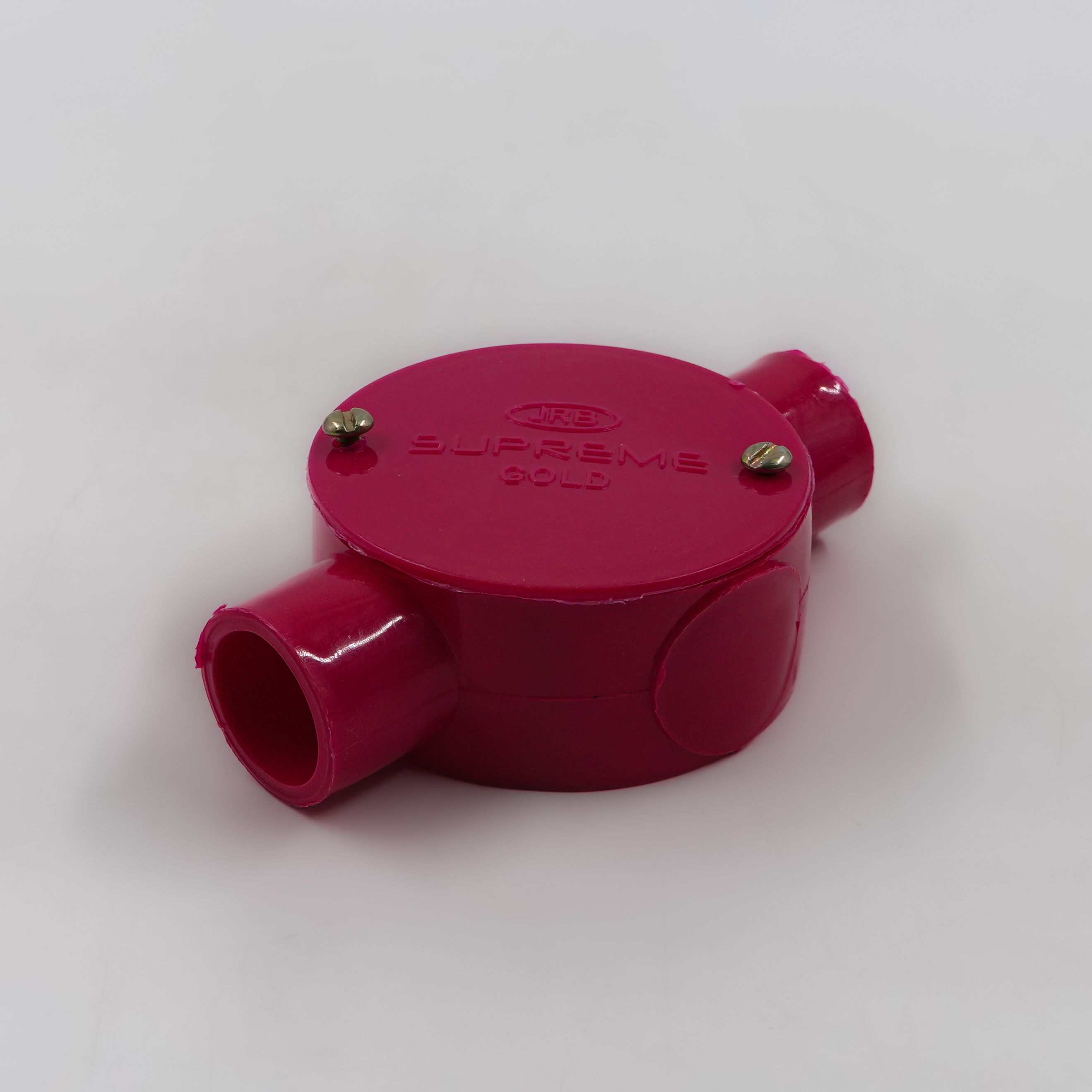 JRB Suppreme - 19Mm Conduit Junction Box 2 Way (Red)
